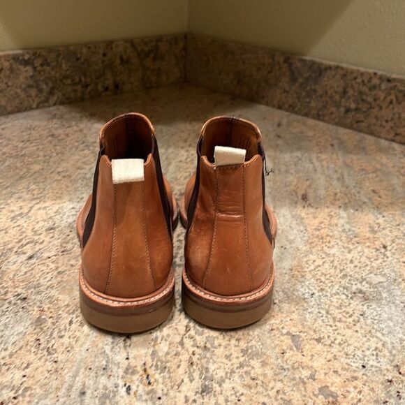 Gordon Rush Men's Mathews light brown leather ankle boots - Picture 8 of 16